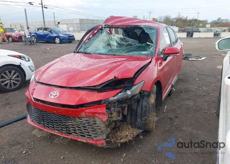 2025 Toyota Camry Se из США, поврежденный, VIN 4T1DAACK7SU081460